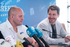 Эмин Агаларов, Федор Емельяненко и Павел Деревянко в Баку: Борьба с наркоманией! (ФОТО)