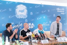 Эмин Агаларов, Федор Емельяненко и Павел Деревянко в Баку: Борьба с наркоманией! (ФОТО)