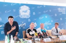 Эмин Агаларов, Федор Емельяненко и Павел Деревянко в Баку: Борьба с наркоманией! (ФОТО)