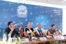 Эмин Агаларов, Федор Емельяненко и Павел Деревянко в Баку: Борьба с наркоманией! (ФОТО)