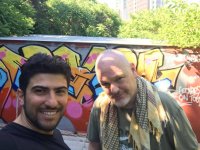 Креативная битва британца и азербайджанца в Баку (ФОТО)