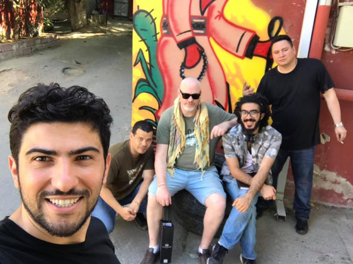 Креативная битва британца и азербайджанца в Баку (ФОТО)