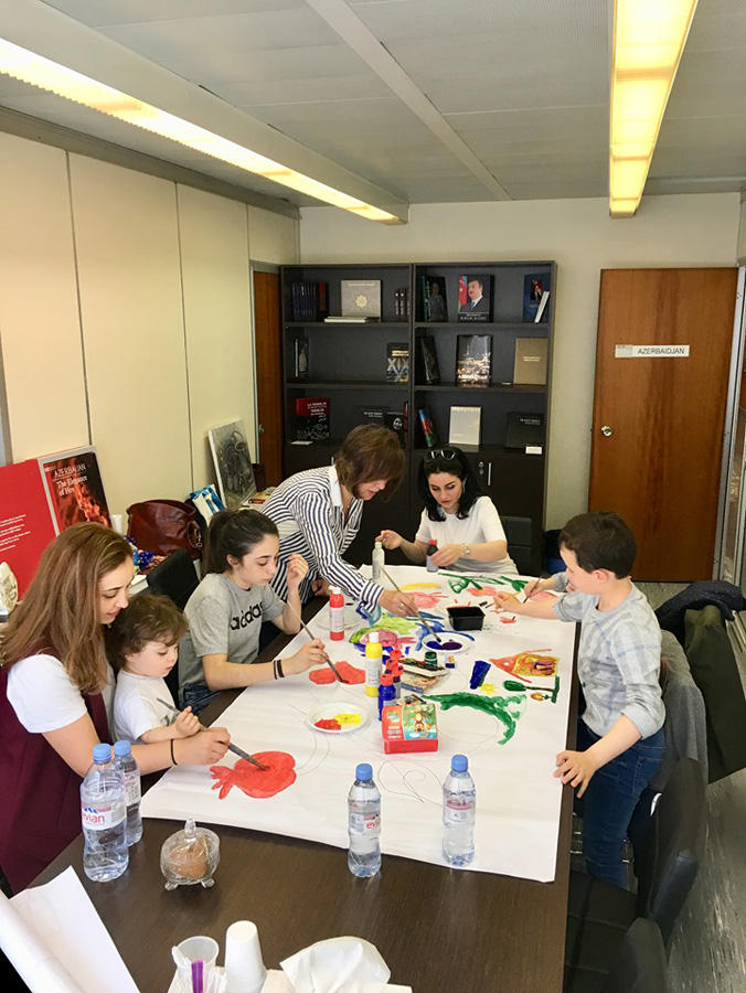 Дочь Тогрула Нариманбекова провела в Париже мастер-класс в память об отце (ФОТО)