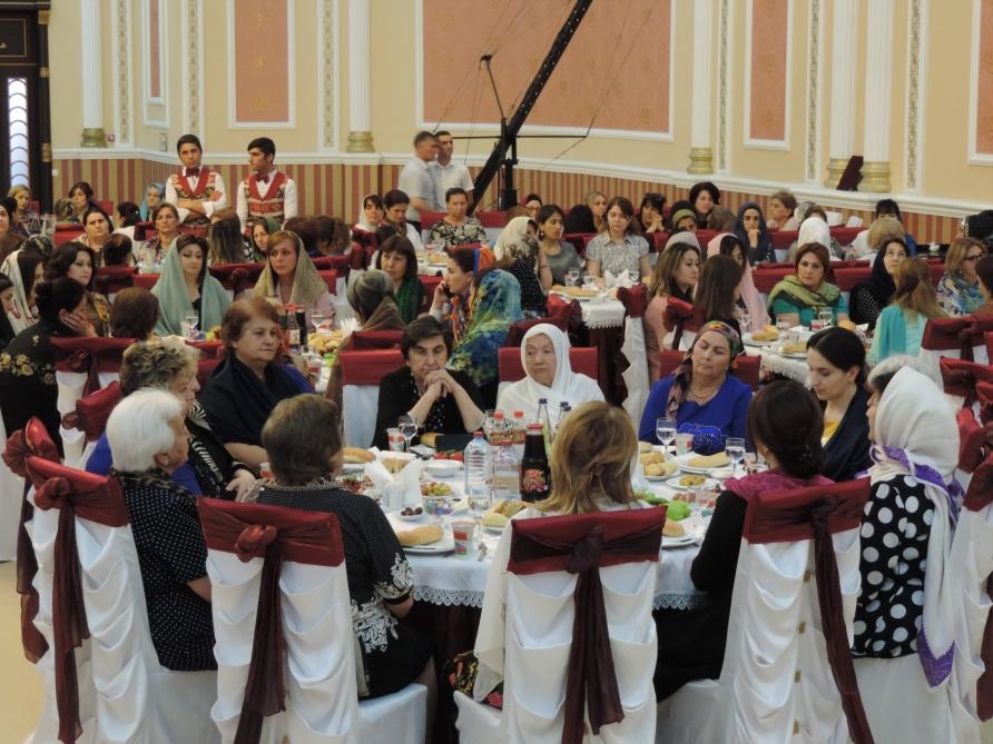 Фонд Гейдара Алиева организовал ифтар в Хачмазе (ФОТО)