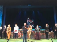 Азербайджанские актеры поймали "Золотую рыбку (ФОТО)