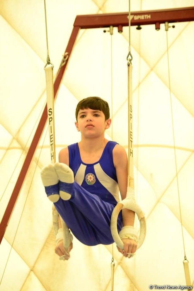 В Баку стартовали соревнования по спортивной и акробатической гимнастике (ФОТО)