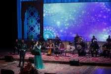 Актриса из фильма "Джавад хан" выступила с концертом (ФОТО)