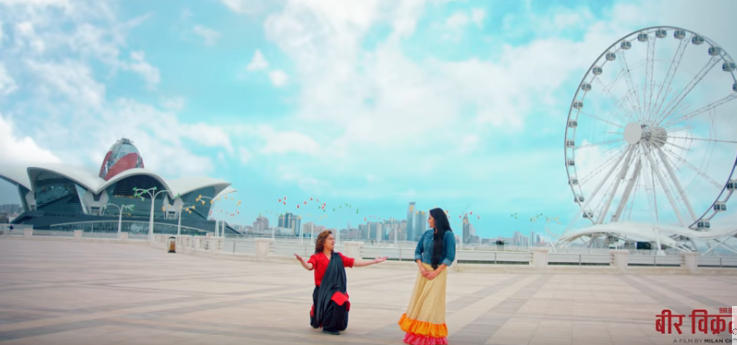 Очень красиво! Впервые в Азербайджане кинематографисты Непала сняли фильм "Bir Bikram 2" (ВИДЕО)