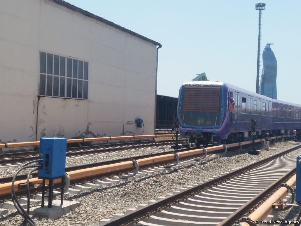 Новые вагоны бакинского метро (ФОТО/ВИДЕО)