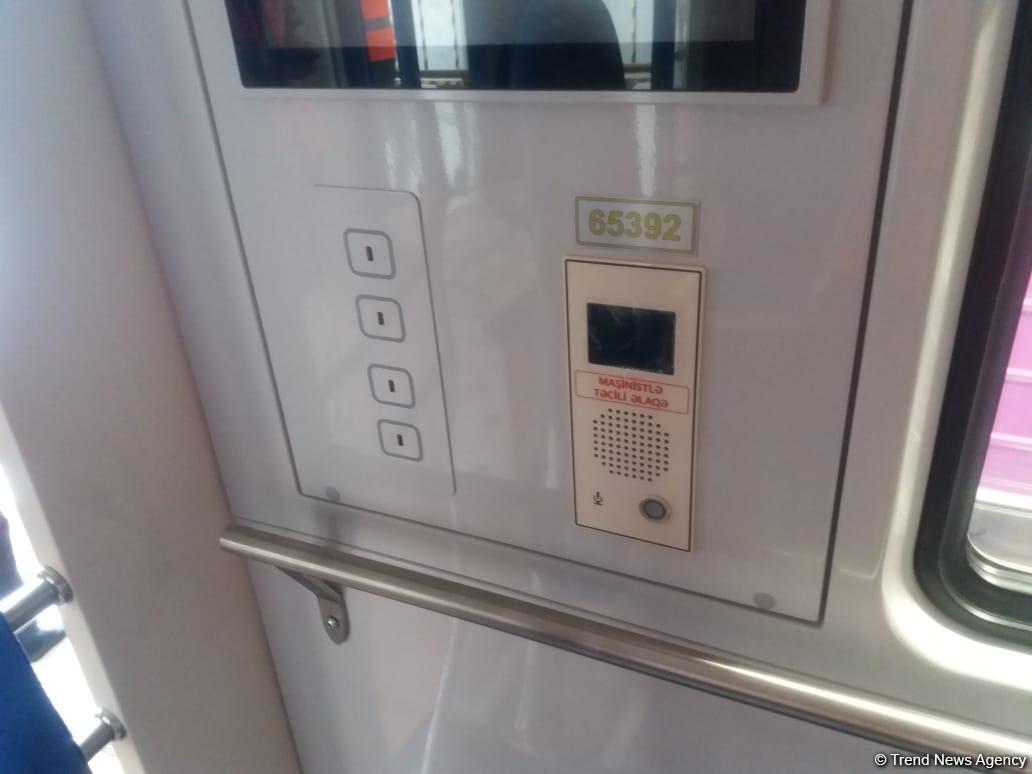 Новые вагоны бакинского метро (ФОТО/ВИДЕО)