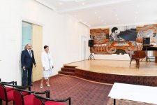 Первый вице-президент Азербайджана Мехрибан Алиева ознакомилась с условиями в Детской школе искусств №2 (ФОТО)