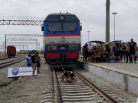 Удивительные богатыри в древней Хиве! Как азербайджанец тянул локомотив и перетаскивал якорь (ФОТО)