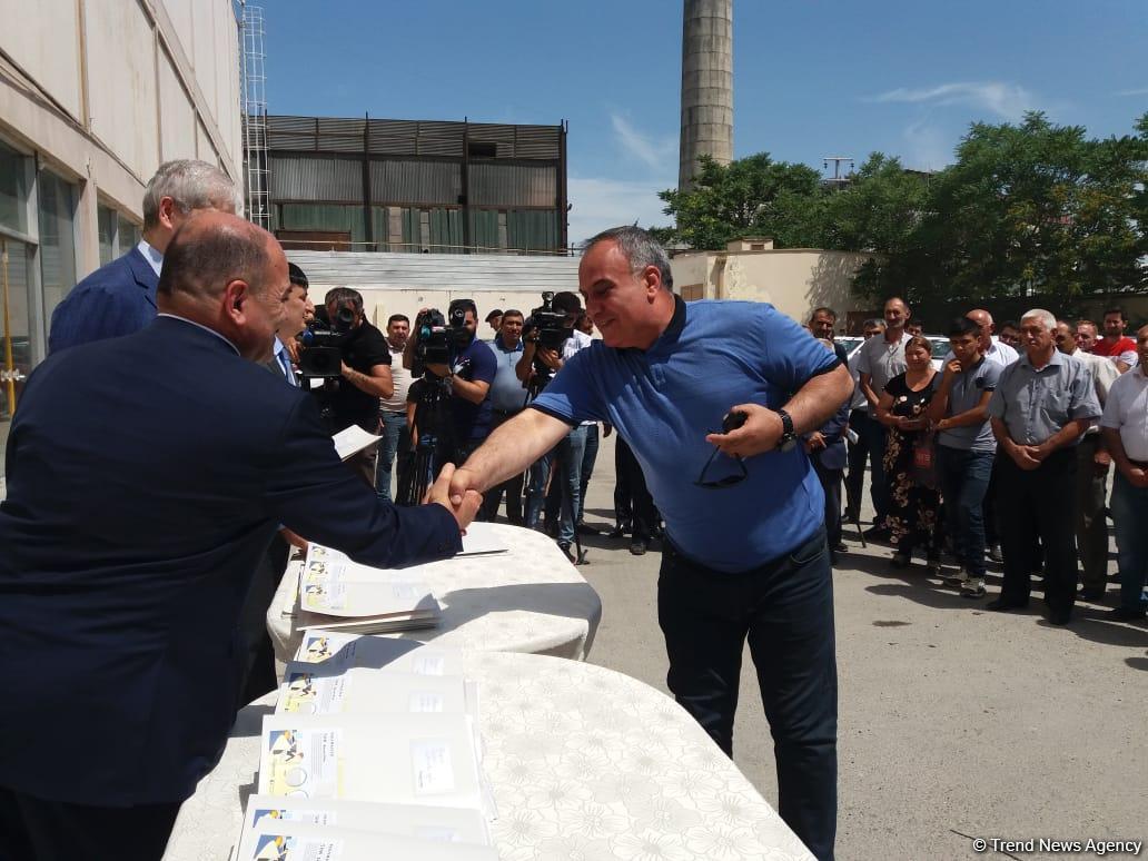 В Азербайджане переданы автомобили 50 инвалидам Карабахской войны (ФОТО)