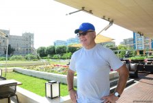 Вячеслав Фетисов: Всем говорю, что обязательно поезжайте в Баку – там очень красиво! (ЭКСКЛЮЗИВ, ФОТО)