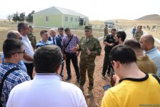 Руководство минобороны Азербайджана приняло участие в открытии нового образовательного центра (ФОТО)
