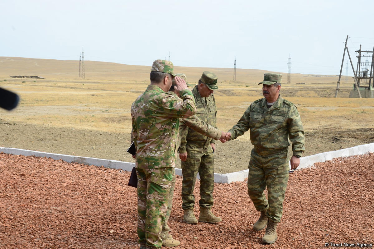 Руководство минобороны Азербайджана приняло участие в открытии нового образовательного центра (ФОТО)