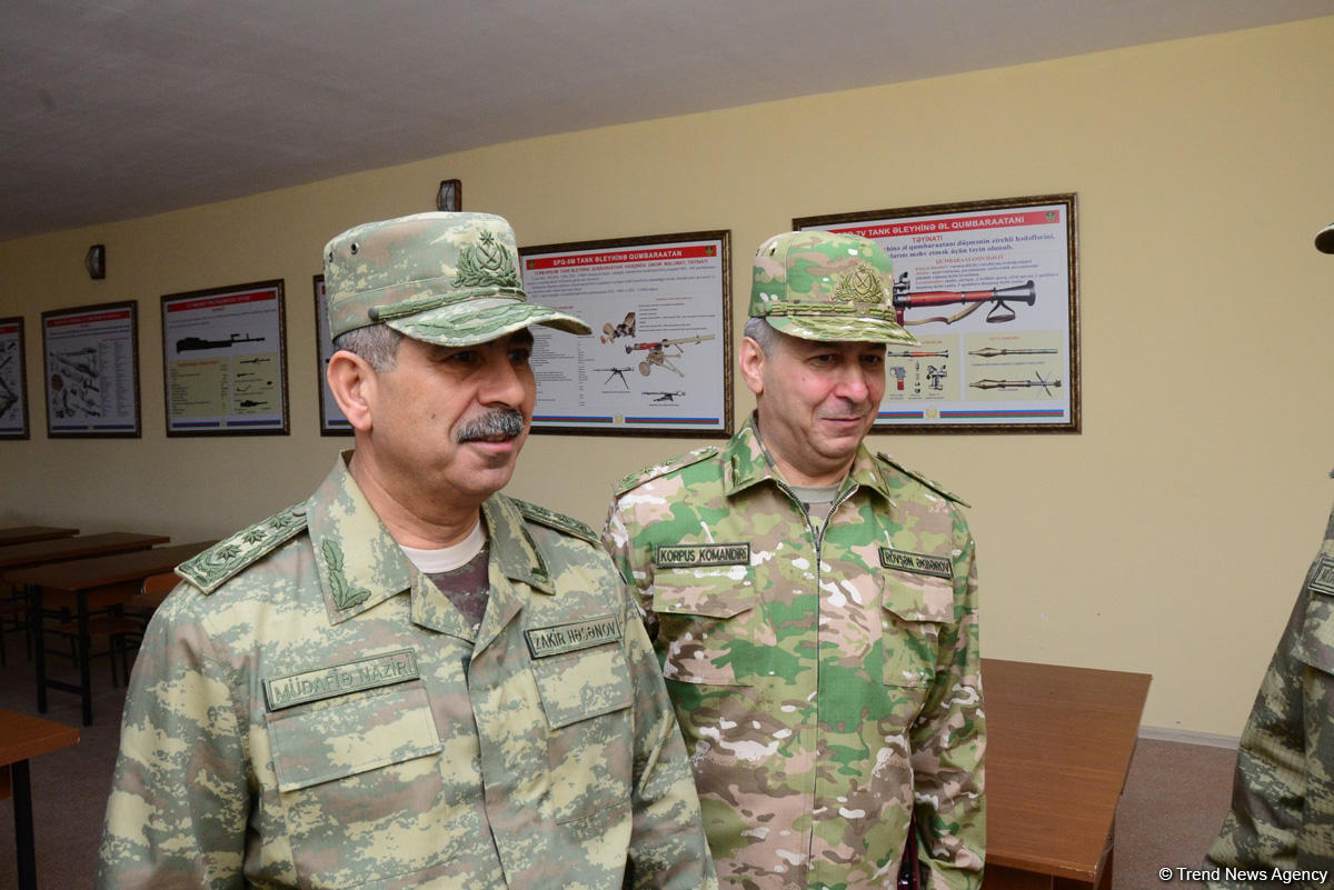 Руководство минобороны Азербайджана приняло участие в открытии нового образовательного центра (ФОТО)