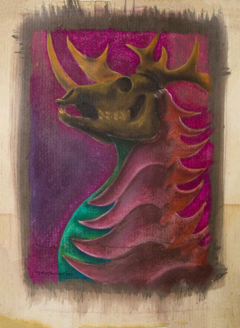 Фантазии Махмуда Рустамова из неопубликованного (ФОТО)