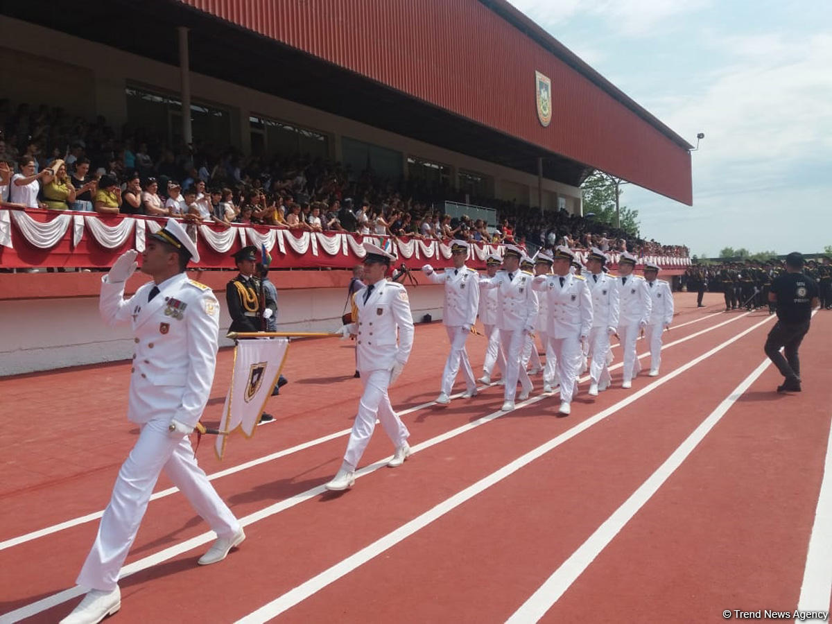 В Баку состоялся очередной выпуск курсантов Военной академии и Высшей военной школы им. Г. Алиева (ФОТО)