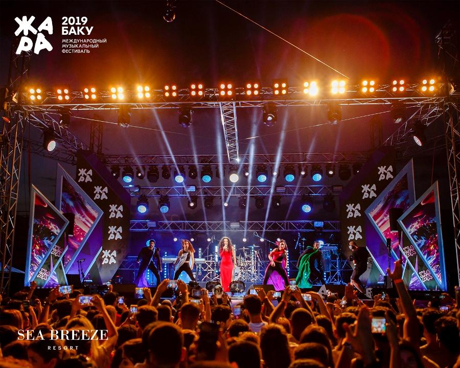 На красивейшем курорте Баку прошел  феерический концерт pre-party фестиваля "ЖАРА 2019" (ФОТО)