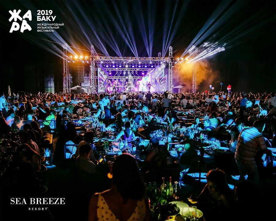 На красивейшем курорте Баку прошел  феерический концерт pre-party фестиваля "ЖАРА 2019" (ФОТО)