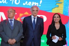 Вице-президент Фонда Гейдара Алиева Лейла Алиева приняла участие на Дне культуры Азербайджана в Москве (ФОТО) (версия 2)