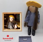 Заряжаю работы положительными нотами - мастер индивидуальных авторских кукол Туран Аслан (ФОТО)