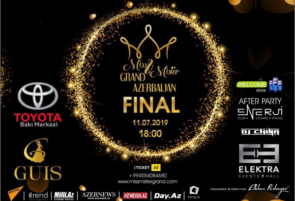 В Баку пройдет финал Miss & Mister Grand Azerbaijan 2019
