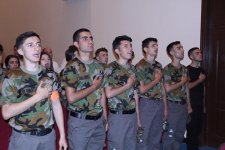 Азербайджанская молодежь дает клятвоприношение и будет готовиться в экстремальных условиях (ФОТО)