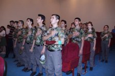 Азербайджанская молодежь дает клятвоприношение и будет готовиться в экстремальных условиях (ФОТО)