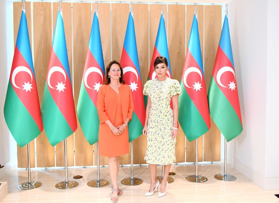 Первый вице-президент Азербайджана Мехрибан Алиева встретилась с послом Франции, ответственным за международные переговоры по вопросам Арктики и Антарктики (ФОТО) 
(версия 2)