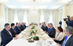Состоялась встреча Президента Ильхама Алиева и главы Совета Евросоюза (ФОТО)