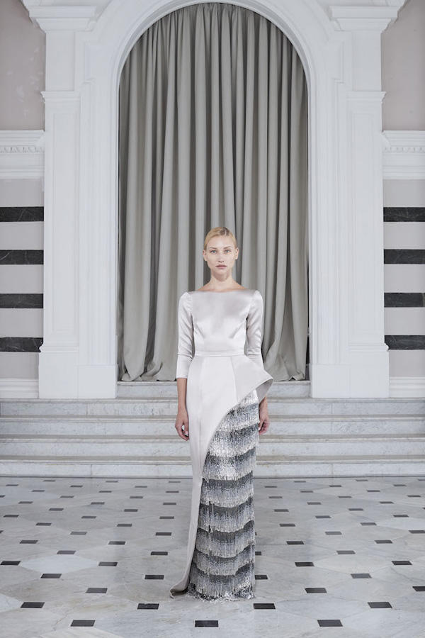 Азербайджанский дизайнер из Лондона представила "Висячие сады Вавилона" на Неделе моды в Париже (ФОТО)