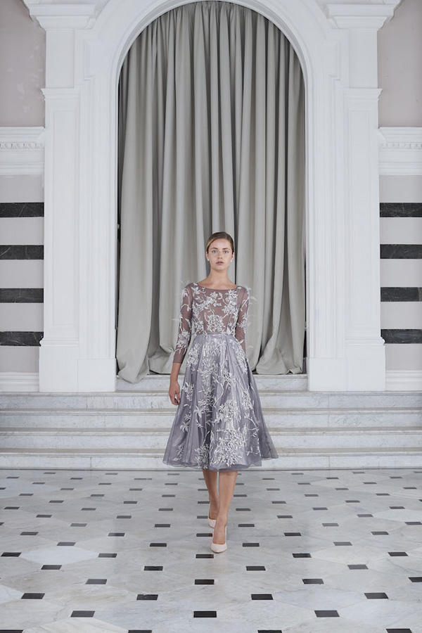 Азербайджанский дизайнер из Лондона представила "Висячие сады Вавилона" на Неделе моды в Париже (ФОТО)