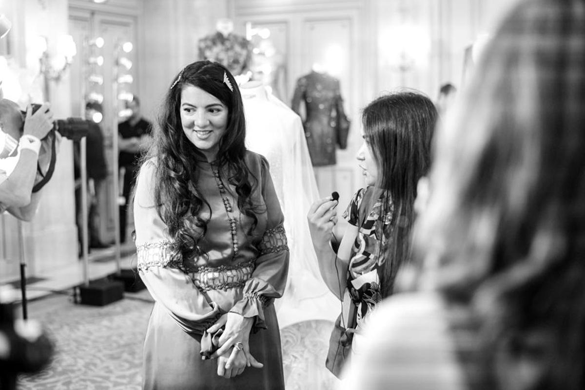 Азербайджанский дизайнер из Лондона представила "Висячие сады Вавилона" на Неделе моды в Париже (ФОТО)