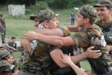 Азербайджанская молодежь прошла обучение ведению боевых действий в экстремальных условиях (ФОТО/ВИДЕО)