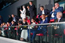 Президент Ильхам Алиев и Первая леди Мехрибан Алиева приняли участие в церемонии торжественного открытия XV Европейского юношеского летнего олимпийского фестиваля (ФОТО) (версия 3)