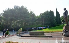 Представители азербайджанской прессы почтили память  великого лидера Гейдара Алиева (ФОТО)