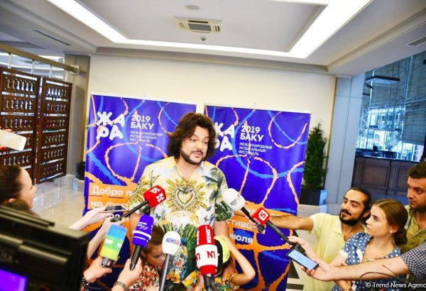 Филипп Киркоров: Азербайджанская земля настолько гостеприимна... (ФОТО)