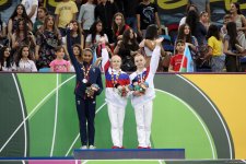 EYOF Baku 2019: Российская гимнастка заняла первое место в индивидуальном многоборье – церемония награждения  (ФОТО)