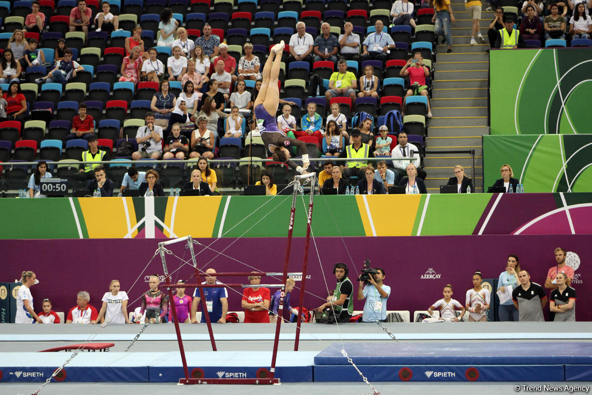 EYOF Baku 2019: Лучшие моменты четвертого дня соревнований по спортивной гимнастике (ФОТО)