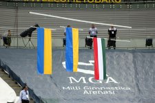 EYOF Baku 2019: Церемония награждения победителей и призеров соревнований в упражнениях на параллельных брусьях и в вольных упражнениях (ФОТО)