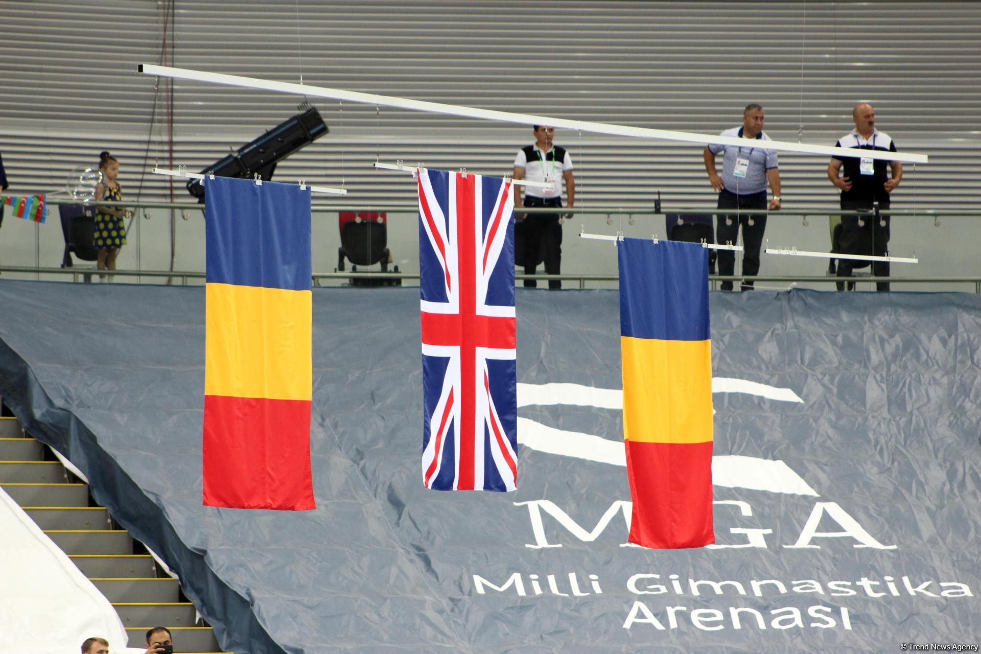 EYOF Baku 2019: Церемония награждения победителей в опорном прыжке и в упражнениях на бревне (ФОТО)