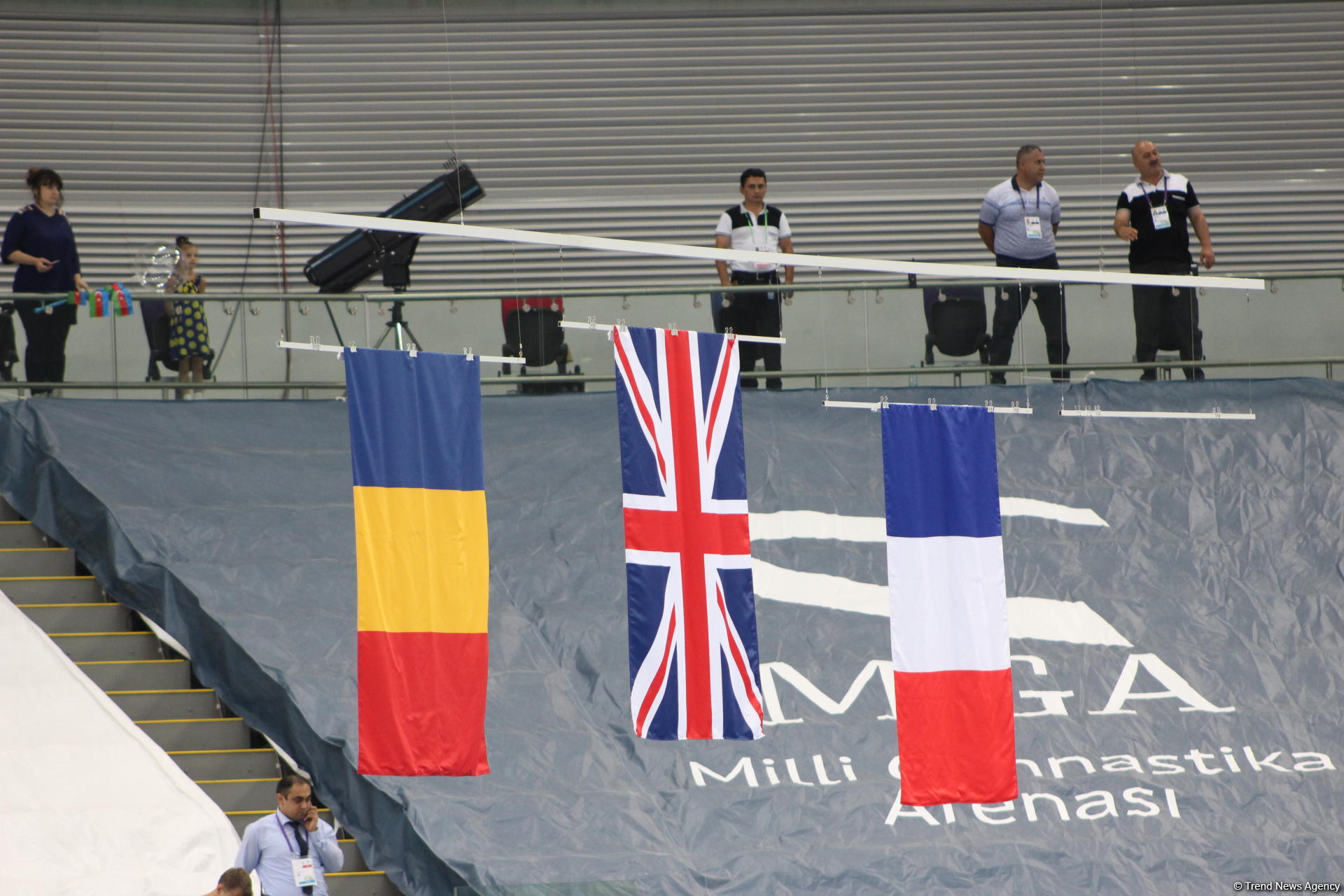 EYOF Baku 2019: Церемония награждения победителей в опорном прыжке и в упражнениях на бревне (ФОТО)