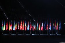 Потрясающая церемония закрытия XV Летнего европейского юношеского олимпийского фестиваля в Баку (ФОТОРЕПОРТАЖ)
