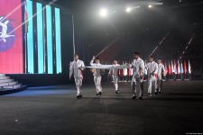 Потрясающая церемония закрытия XV Летнего европейского юношеского олимпийского фестиваля в Баку (ФОТОРЕПОРТАЖ)