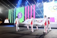 Потрясающая церемония закрытия XV Летнего европейского юношеского олимпийского фестиваля в Баку (ФОТОРЕПОРТАЖ)