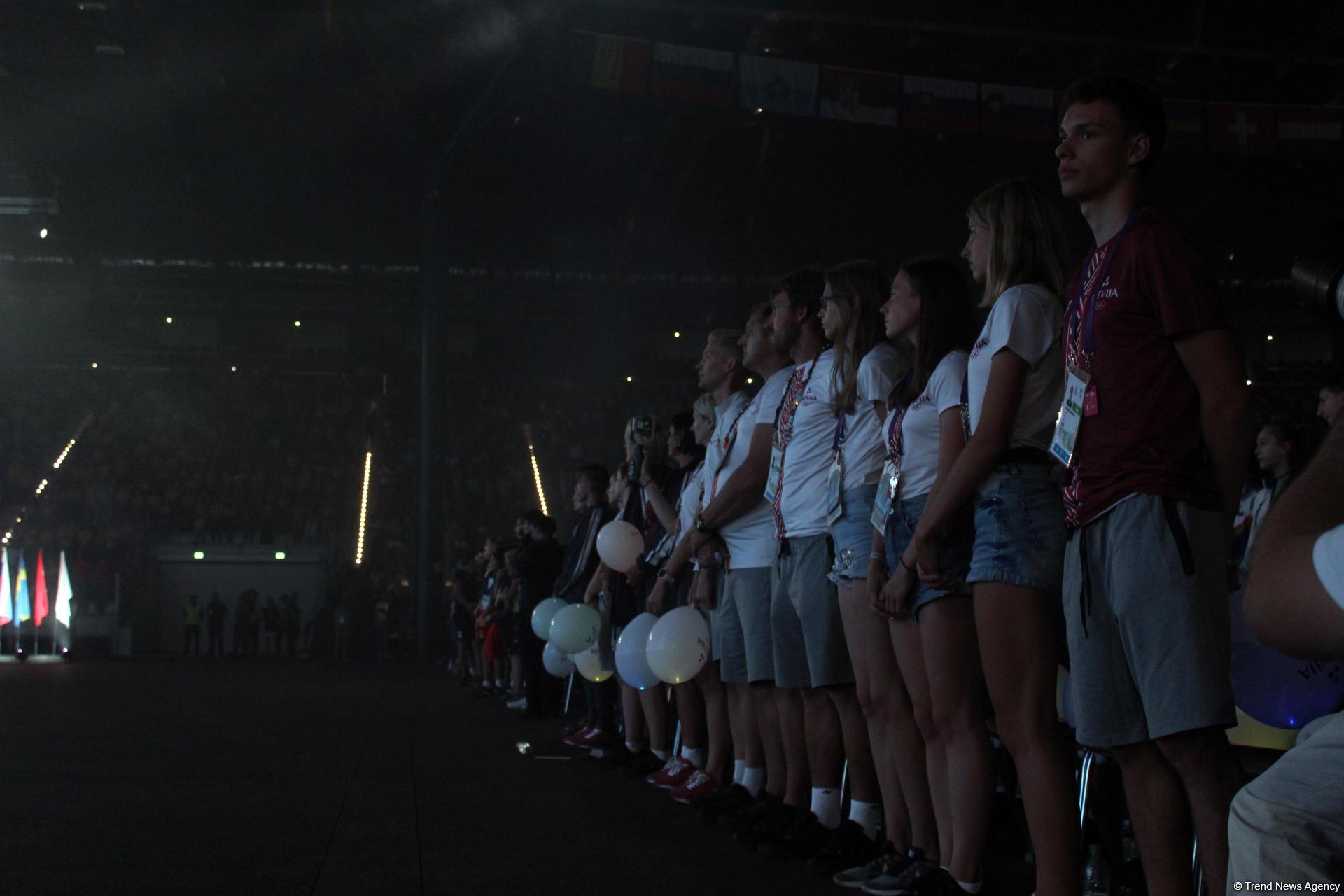 Потрясающая церемония закрытия XV Летнего европейского юношеского олимпийского фестиваля в Баку (ФОТОРЕПОРТАЖ)