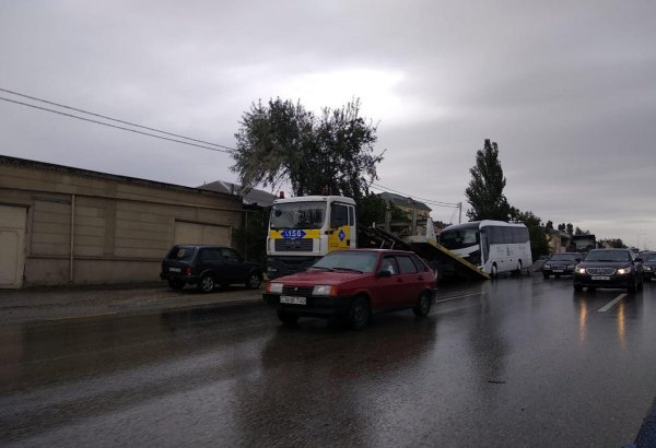 Подробности ДТП на трассе Баку-Сумгайыт