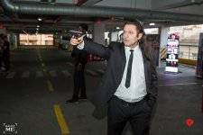 Герои Квентина Тарантино "ожили" в Баку (ФОТО/ВИДЕО)